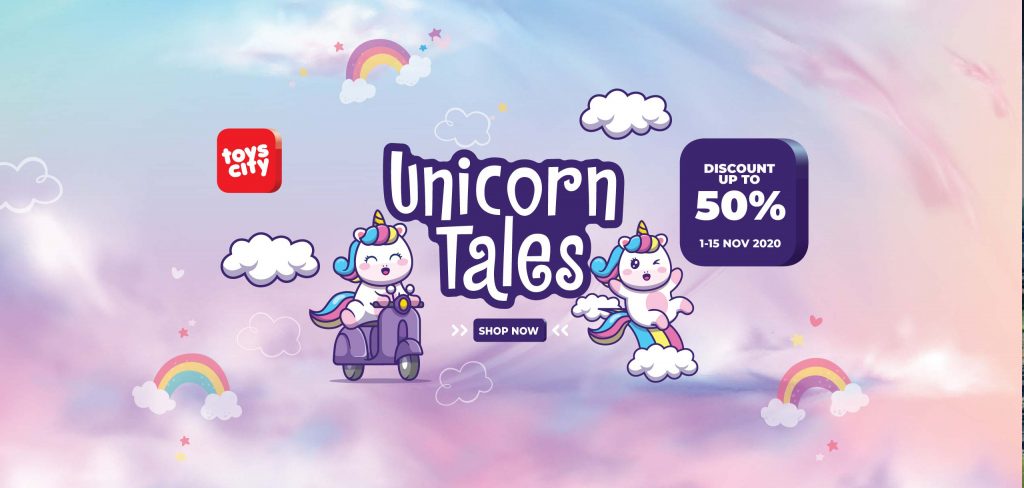 Unicorn Tales November Promotion @ ToysCity - Hero Intiputra